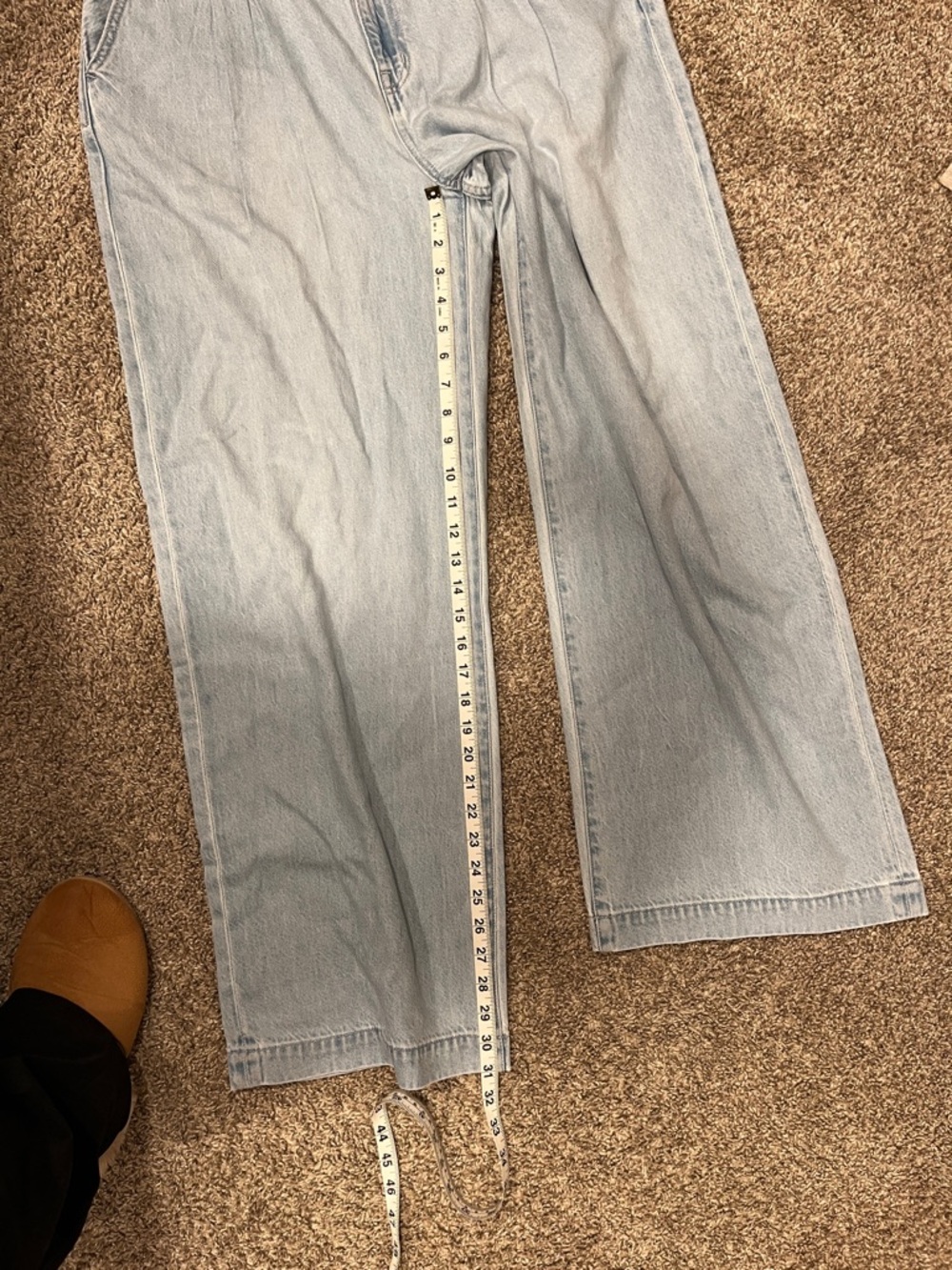 Madewell The Curvy Harlow Wide-Leg Trouser Jean Size 28 NWT - Picture 16 of 16